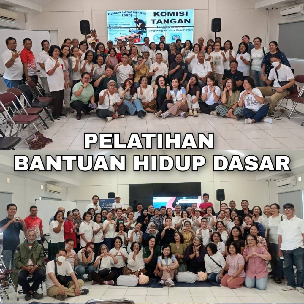Pelatihan BHD, Bantuan Hidup Dasar, GKI Pamulang, Serangan jantung, henti jantung, gereja di pamulang.